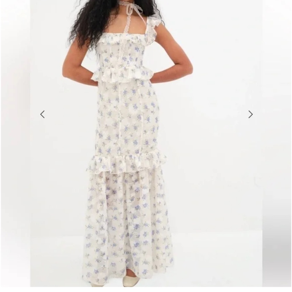 For Love and Lemons Edith Maxi Dress